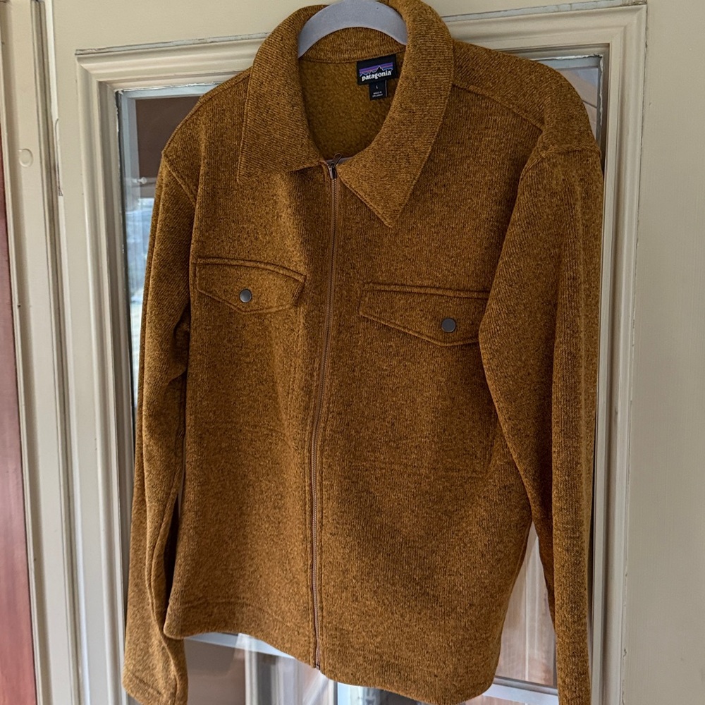 Patagonia Tan Zip-Up Jacket
